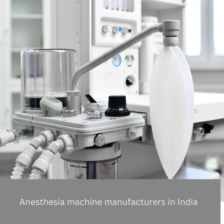 Anesthesia machine manufacturers in India - Lifecare Medical Innovation