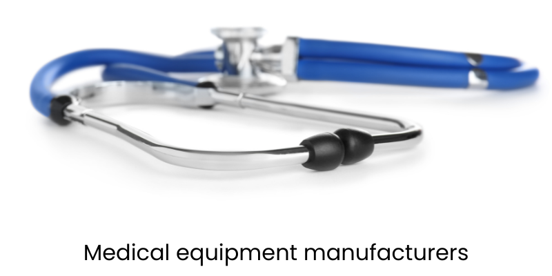 Medical device suppliers