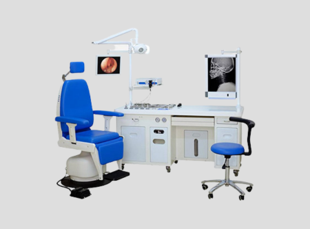 ENT unit equipment for ear, nose, and throat examination and treatment